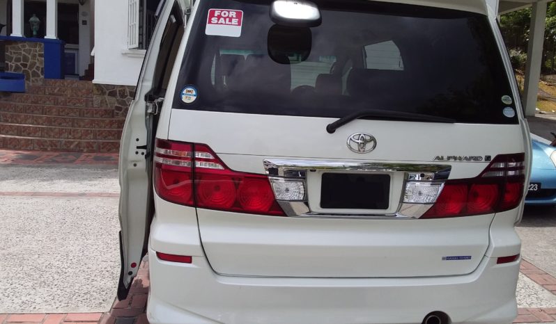 2008 Toyota Alphard full